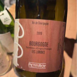 Bourgogne "Les Lormes" - Domaine Petit-Roy - Seiichi Saito 