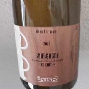 Bourgogne "Les Lormes" - Domaine Petit-Roy - Seiichi Saito 