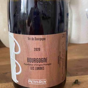 Bourgogne "Les Lormes" - Domaine Petit-Roy - Seiichi Saito 