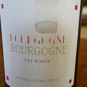Bourgogne "Les Riaux" - Rouge - Domaine Renaud Boyer - renaud-boyer