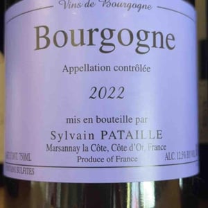 Bourgogne - Sylvain Pataille - Sylvain Pataille 