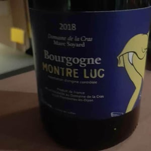 Bourgogne Montre Cul - Domaine de la Cras - Marc Soyard 