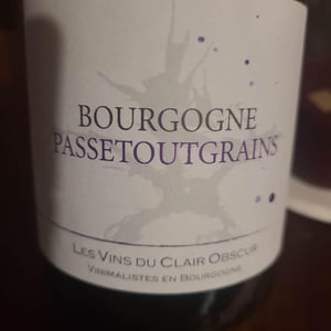 Bourgogne Passetoutgrains - Domaine du Clair Obscur - jennifer-et-pierre-clair