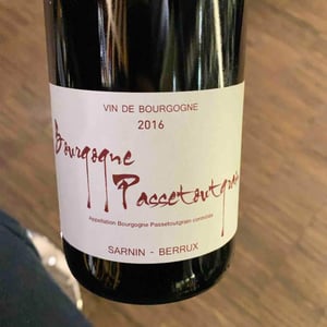 Sarnin-Berrux - Jean-Pascal Sarnin & Jean-Marie Berrux - Bourgogne Passetoutgrain
