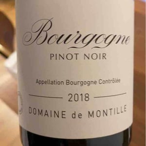 Bourgogne Pinot Noir - De Montille - etienne-de-montille -2018