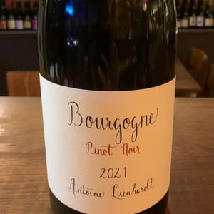 Bourgogne Pinot Noir (Label from 2020) - Antoine Lienhardt - Antoine Lienhardt 
