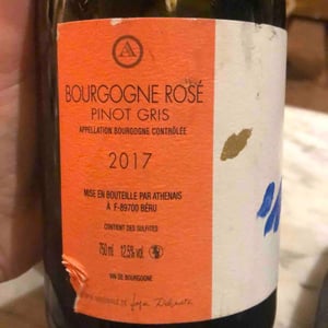 Bourgogne Rosé - Château de Béru - Athénaïs de Béru 