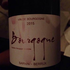 Bourgogne (rouge) - Sarnin-Berrux - jean-pascal-sarnin-jean-marie-berrux