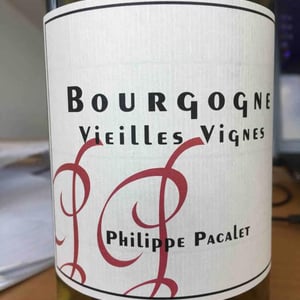 Bourgogne rouge vieilles vignes 2015
