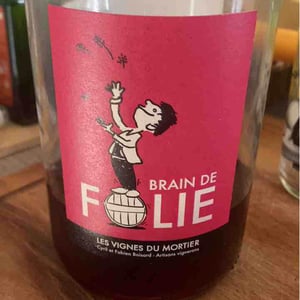 Brain de Folie Rouge (new label) - Domaine du Mortier - Fabien & Cyril Boisard 