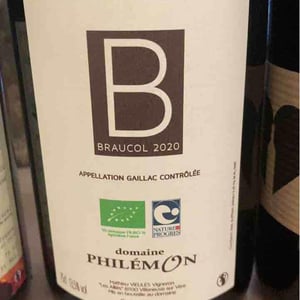 Braucol - Domaine Philémon - Mathieu Vieules -2020