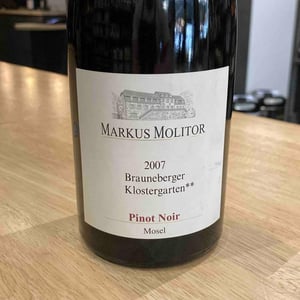Brauneberger Klostergarten - Weingut Molitor - Markus Molitor -2007