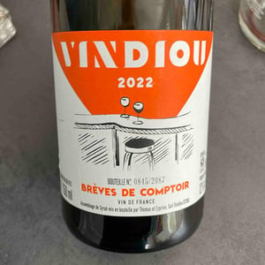 Brèves de Comptoir - Vindiou - Cyprien De Lageneste & Thomas Junique -2023