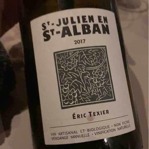 Domaine Eric Texier - Laurence et Eric Texier - Brézème Rouge