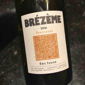 Domaine Eric Texier - Laurence et Eric Texier - Brézème Roussanne