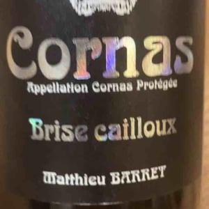 Brise Cailloux - Domaine du Coulet - Matthieu Barret 