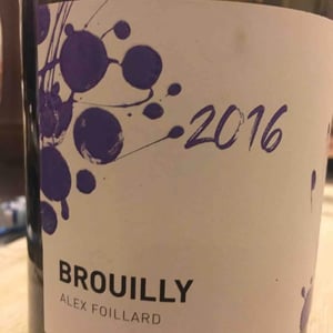 Alex Foillard - Alex Foillard - Brouilly