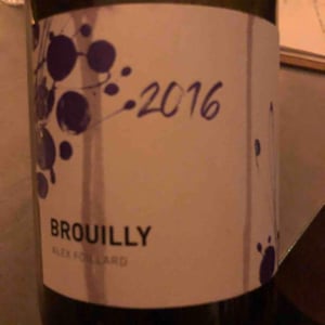 Alex Foillard - Alex Foillard - Brouilly