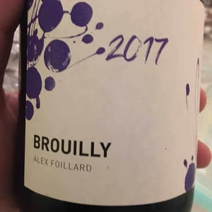 Brouilly - Alex Foillard - alex-foillard
