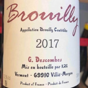 Georges Descombes - Georges Descombes - Brouilly
