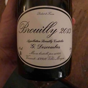 Georges Descombes - Georges Descombes - Brouilly