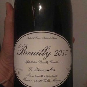 Georges Descombes - Georges Descombes - Brouilly