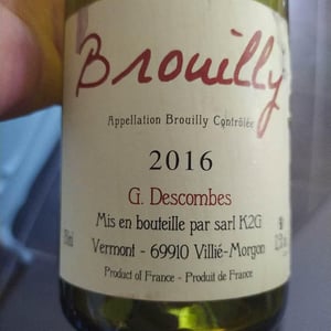 Brouilly - Georges Descombes - georges-descombes