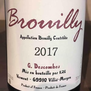Georges Descombes - Georges Descombes - Brouilly