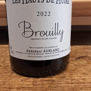 Brouilly - Les Hauts De Huire - frederic-aublanc -2022