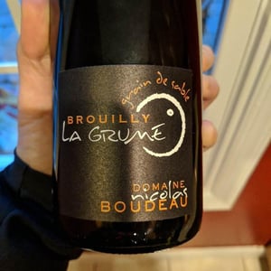 Brouilly La Grume "Grain De Sable" - Nicolas Boudeau - nicolas-boudeau