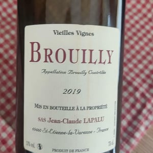 Jean-Claude Lapalu - Jean-Claude Lapalu - Brouilly Vieilles Vignes