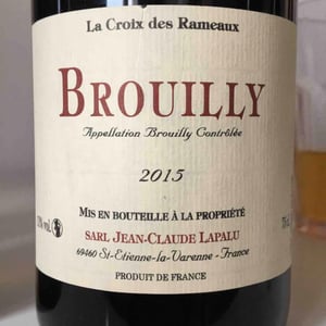 Brouilly Vieilles Vignes - Jean-Claude Lapalu - jean-claude-lapalu