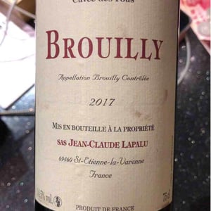 Jean-Claude Lapalu - Jean-Claude Lapalu - Brouilly Vieilles Vignes