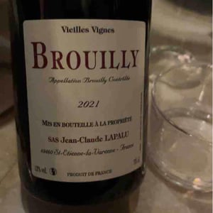 Brouilly Vieilles Vignes - Jean-Claude Lapalu - jean-claude-lapalu