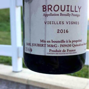 Brouilly Vieilles Vignes - Domaine Marcel Joubert - carine-joubert