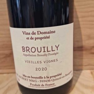 Brouilly Vieilles Vignes - Domaine Marcel Joubert - carine-joubert