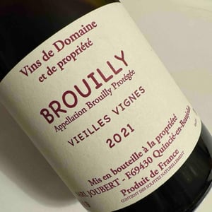 Brouilly Vieilles Vignes - Domaine Marcel Joubert - Carine Joubert 