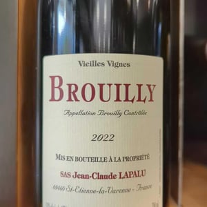 Brouilly Vieilles Vignes - Jean-Claude Lapalu - jean-claude-lapalu