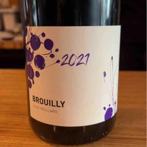 Brouilly - Alex Foillard - Alex Foillard 