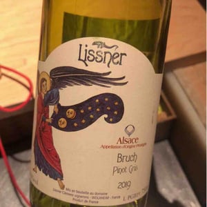 Bruch Pinot Gris - Lissner - Bruno et Theo Schloegel 
