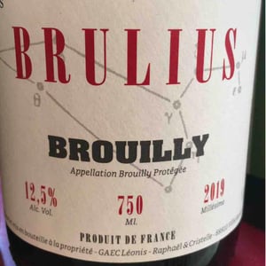 Brulius - Domaine Leonis - cristelle-raphael-champier
