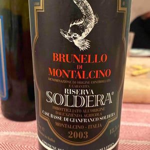 Brunello di Montalcino Riserva - Case Basse di Gianfranco Soldera - Graziella Soldera 