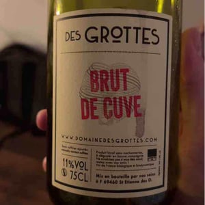 Brut de Cuve - Domaine des Grottes - Romain des Grottes 