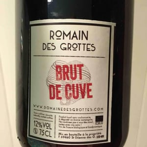Domaine des Grottes - Romain des Grottes - Brut de Cuve