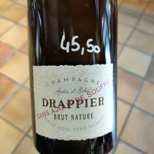 Brut Nature Sans Ajout de Soufre - Champagne Drappier - andre-michel-drappier