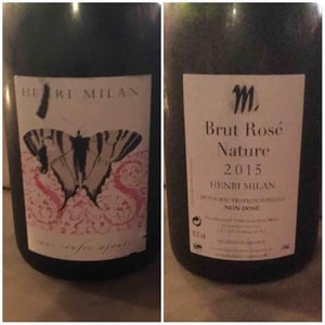 Brut Rosé Nature - Domaine Milan - emma-theophile-henri-milan
