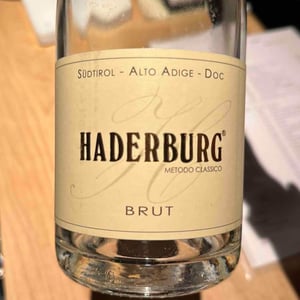Spumante Metodo Classico Brut - Haderburg - Alois Ochsenreiter -2019