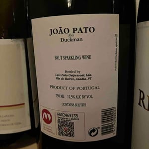 Espumante Bruto Branco - João Pato (a.k.a. Duckman) - maria-and-luis-pato