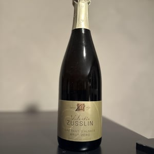 Cremant Brut Zero - Domaine Valentin Zusslin - jean-paul-marie-zusslin