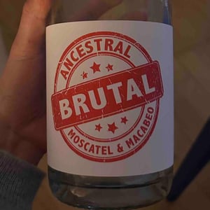 Brutal Ancestral - Moscatel & Macabeo - Bodegas Cueva - Mariano Taberner -2022